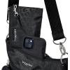 imageBaggallini Modern Everywhere Slim CrossbodyBlack Cheetah Emboss