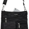 imageBaggallini Modern Everywhere Slim CrossbodyBlack Quilt