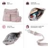 imageBaggallini Modern Everywhere Slim CrossbodyBlush Shimmer