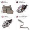 imageBaggallini Modern Everywhere Slim CrossbodySterling Shimmer
