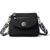 imageBaggallini Slim StrapTan Python