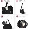 imageBaggallini The Only Bag  MultiCompartment Crossbody Tote Bag for WomenGrey Wild Cheetah