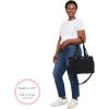 imageBaggallini The Only Bag  MultiCompartment Crossbody Tote Bag for WomenGrey Wild Cheetah