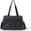 imageBaggallini The Only Bag  MultiCompartment Crossbody Tote Bag for WomenMidnight Blossom