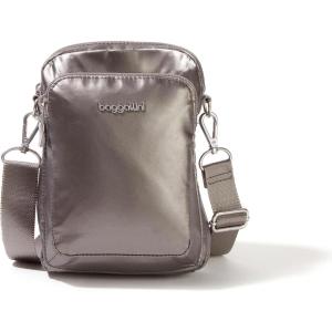 imageBaggallini Modern Everywhere Explorer CrossbodyGunmetal Metallic