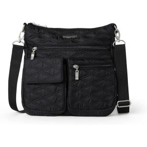 imageBaggallini Modern Everywhere Slim CrossbodyBlack Quilt