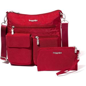 imageBaggallini Modern Everywhere Slim CrossbodyCrimson Red