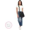 imageBaggallini On Track Crossbody with RFID Phone WristletDark Cherry