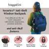imageBaggallini Securtex AntiTheft Windsor Backpack for Travel Work ampamp Collage RFID ampamp Locking Zipper Up to 16quot LaptopMidnight Blossom Print