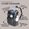 imageBaggallini Securtex AntiTheft Windsor Backpack for Travel Work ampamp Collage RFID ampamp Locking Zipper Up to 16quot LaptopMidnight Blossom Print