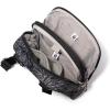 imageBaggallini Securtex Antitheft Mini Everything Crossbody Bag 63quotx825quot Rfid Locking Zippers ampamp Cutresistant StrapMidnight Blossom Print