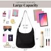 imageBaggallini Swift Hobo Crossbody Bag for Women  Lightweight 157quotx16quot Travel Purse Handbag Hobo BagBlite Black