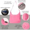 imageBaggallini Swift Hobo Crossbody Bag for Women  Lightweight 157quotx16quot Travel Purse Handbag Hobo BagBlite Bloom Pink
