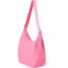 imageBaggallini Swift Hobo Crossbody Bag for Women  Lightweight 157quotx16quot Travel Purse Handbag Hobo BagBlite Bloom Pink
