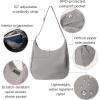 imageBaggallini Swift Hobo Crossbody Bag for Women  Lightweight 157quotx16quot Travel Purse Handbag Hobo BagBlite Silver Sand