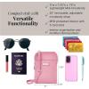 imageTake Two Bryant RFID Protected 5x725quot Small Phone Wallet Crossbody Bags for Women Lightweight Nylon Travel Purse