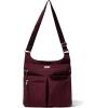 imageBaggallini On Track Crossbody with RFID Phone WristletDark Cherry