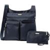 imageBaggallini On Track Crossbody with RFID Phone WristletFrench Navy