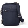 imageBaggallini Securtex Antitheft Mini Everything Crossbody Bag 63quotx825quot Rfid Locking Zippers ampamp Cutresistant StrapFrench Navy