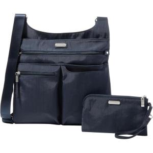 imageBaggallini On Track Crossbody with RFID Phone WristletFrench Navy