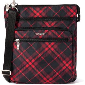 imageBaggallini Out and About CrossbodyCrimson Tartan