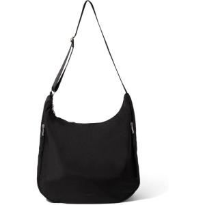 imageBaggallini Swift Hobo Crossbody Bag for Women  Lightweight 157quotx16quot Travel Purse Handbag Hobo BagBlite Black