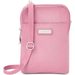 imageTake Two Bryant RFID Protected 5x725quot Small Phone Wallet Crossbody Bags for Women Lightweight Nylon Travel Purse