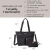 imageBaggallini Any Day Tote with RFID Phone WristletBlack Cheetah