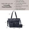 imageBaggallini Any Day Tote with RFID Phone WristletFrench Navy