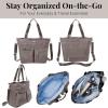 imageBaggallini Any Day Tote with RFID Phone WristletSterling Shimmer