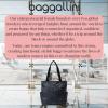 imageBaggallini Carryall Daily ToteMidnight Blossom Print