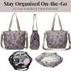 imageBaggallini Carryall Daily ToteTan Python