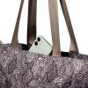 imageBaggallini Carryall Daily ToteTan Python