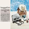 imageBaggallini Carryall Daily ToteTan Python