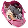 imageBaggallini Laminated Carryall TotePink
