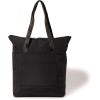 imageBaggallini Swift Tote Bag for Women  Lightweight 12x16 Nylon Zipped Travel Carry On Bag wLuggage SleeveBlite Black