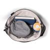 imageBaggallini Swift Tote Bag for Women  Lightweight 12x16 Nylon Zipped Travel Carry On Bag wLuggage SleeveBlite Black