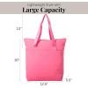 imageBaggallini Swift Tote Bag for Women  Lightweight 12x16 Nylon Zipped Travel Carry On Bag wLuggage SleeveBlite Bloom Pink