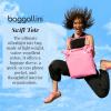 imageBaggallini Swift Tote Bag for Women  Lightweight 12x16 Nylon Zipped Travel Carry On Bag wLuggage SleeveBlite Bloom Pink