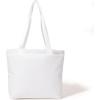 imageBaggallini Swift Tote Bag for Women  Lightweight 12x16 Nylon Zipped Travel Carry On Bag wLuggage SleeveBlite Bright White