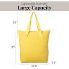 imageBaggallini Swift Tote Bag for Women  Lightweight 12x16 Nylon Zipped Travel Carry On Bag wLuggage SleeveBlite Lemon