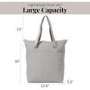 imageBaggallini Swift Tote Bag for Women  Lightweight 12x16 Nylon Zipped Travel Carry On Bag wLuggage SleeveBlite Silver Sand