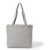 imageBaggallini Swift Tote Bag for Women  Lightweight 12x16 Nylon Zipped Travel Carry On Bag wLuggage SleeveBlite Silver Sand