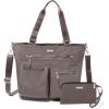 imageBaggallini Any Day Tote with RFID Phone WristletSterling Shimmer