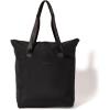 imageBaggallini Swift Tote Bag for Women  Lightweight 12x16 Nylon Zipped Travel Carry On Bag wLuggage SleeveBlite Black