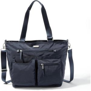 imageBaggallini Any Day Tote with RFID Phone WristletFrench Navy