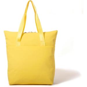 imageBaggallini Swift Tote Bag for Women  Lightweight 12x16 Nylon Zipped Travel Carry On Bag wLuggage SleeveBlite Lemon