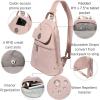 imageBaggallini Naples Convertible Small Daypack Sling Crossbody Portobello ShimmerBallet Pink