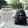 imageBaggallini Naples Convertible Small Daypack Sling Crossbody Portobello ShimmerBeet Red