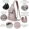 imageBaggallini Naples Convertible Small Daypack Sling Crossbody Portobello ShimmerBlush Shimmer
